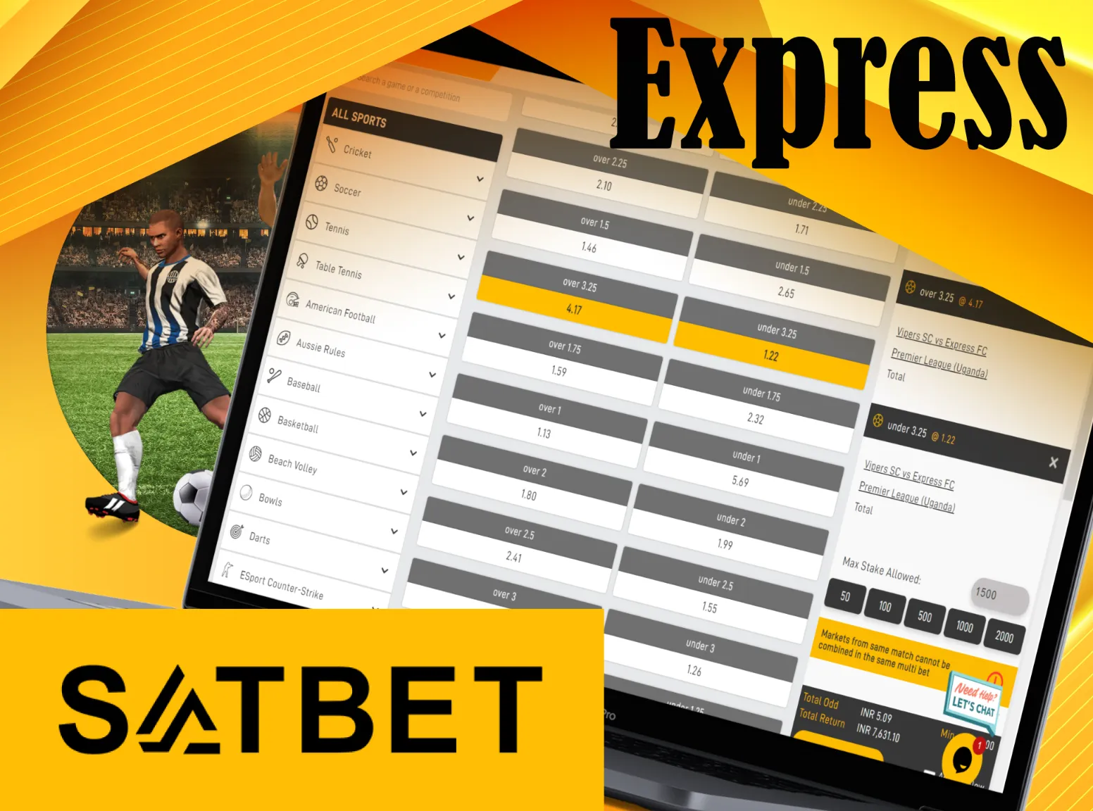 Make fast bets and get your winnings at Satbet.