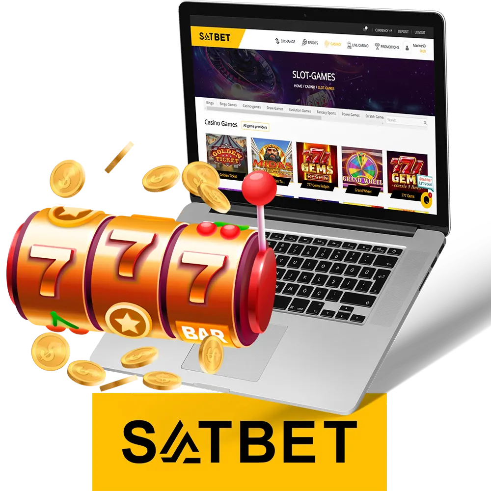 Search for your favorite slots at the Satbet.